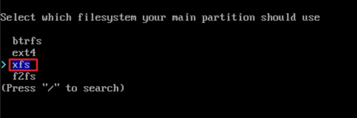 使用 archinstall 腳本,快速搞定 Arch Linux 安裝!簡單又高效的安裝方法! 12 archinstall diskconfig03