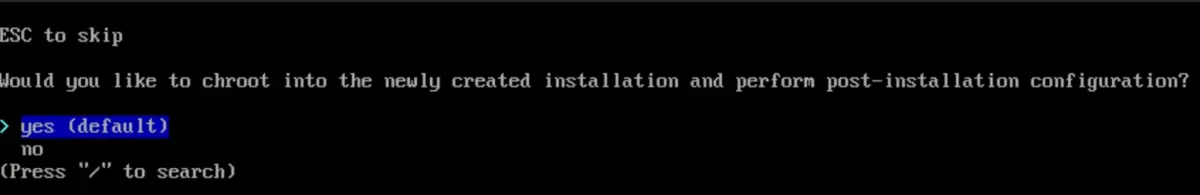 使用 archinstall 腳本,快速搞定 Arch Linux 安裝!簡單又高效的安裝方法! 31 archinstall install02
