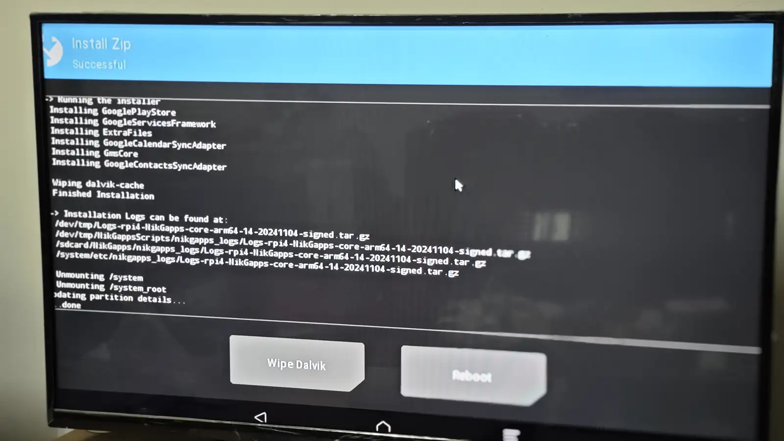 樹梅派 ( Raspberry Pi ) 安裝 LineageOS ( Android TV ) 完整教學,打造實用的電視盒。 9 lineageos androidtv install config 05
