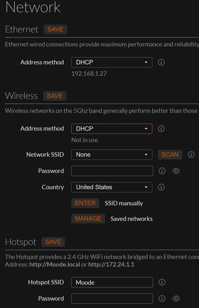 moode config network 01