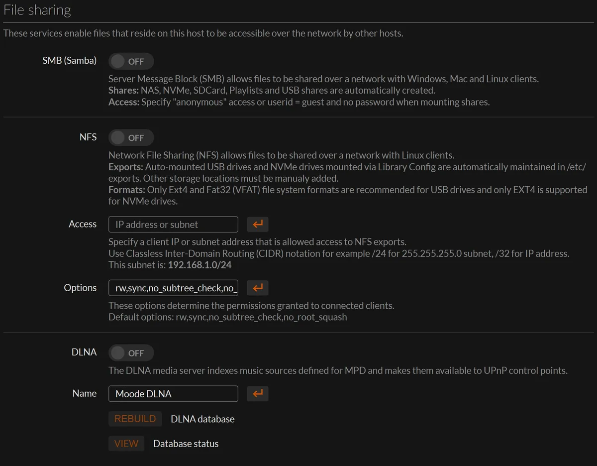 moode config system 03