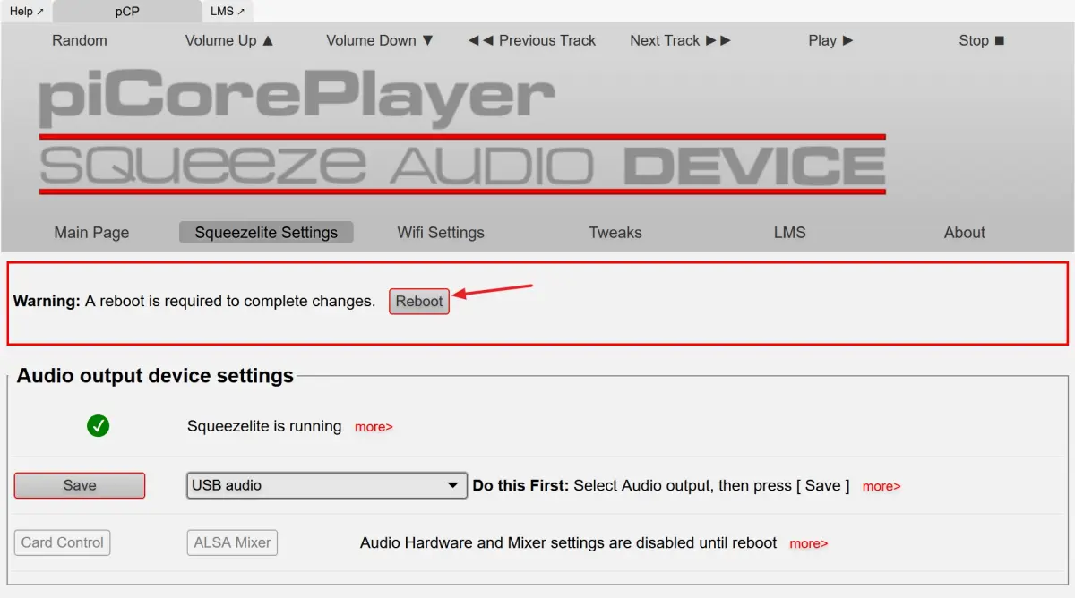 詳細的 piCorePlayer 設定教學!從安裝到設定一次到位! 15 picoreplayer config squeezelite02