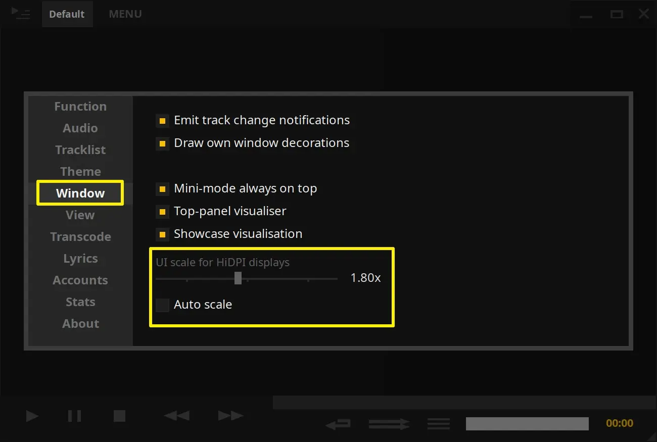 tool tutorial play music linux with tauonmusicbox 02